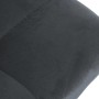 DELUKE Barhocker DUBAI Dunkelgrau Samt Chrom Barstuhl Mit Lehne Tresenhocker Tresenstuhl_4