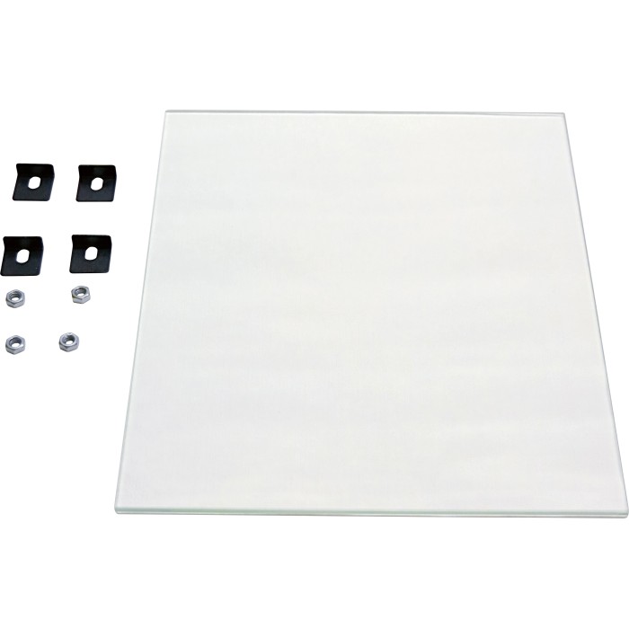 Glasplatte24 Funkenschutzplatte Kreis Für Kaminofen, Glasplatte Mit 18mm Facette