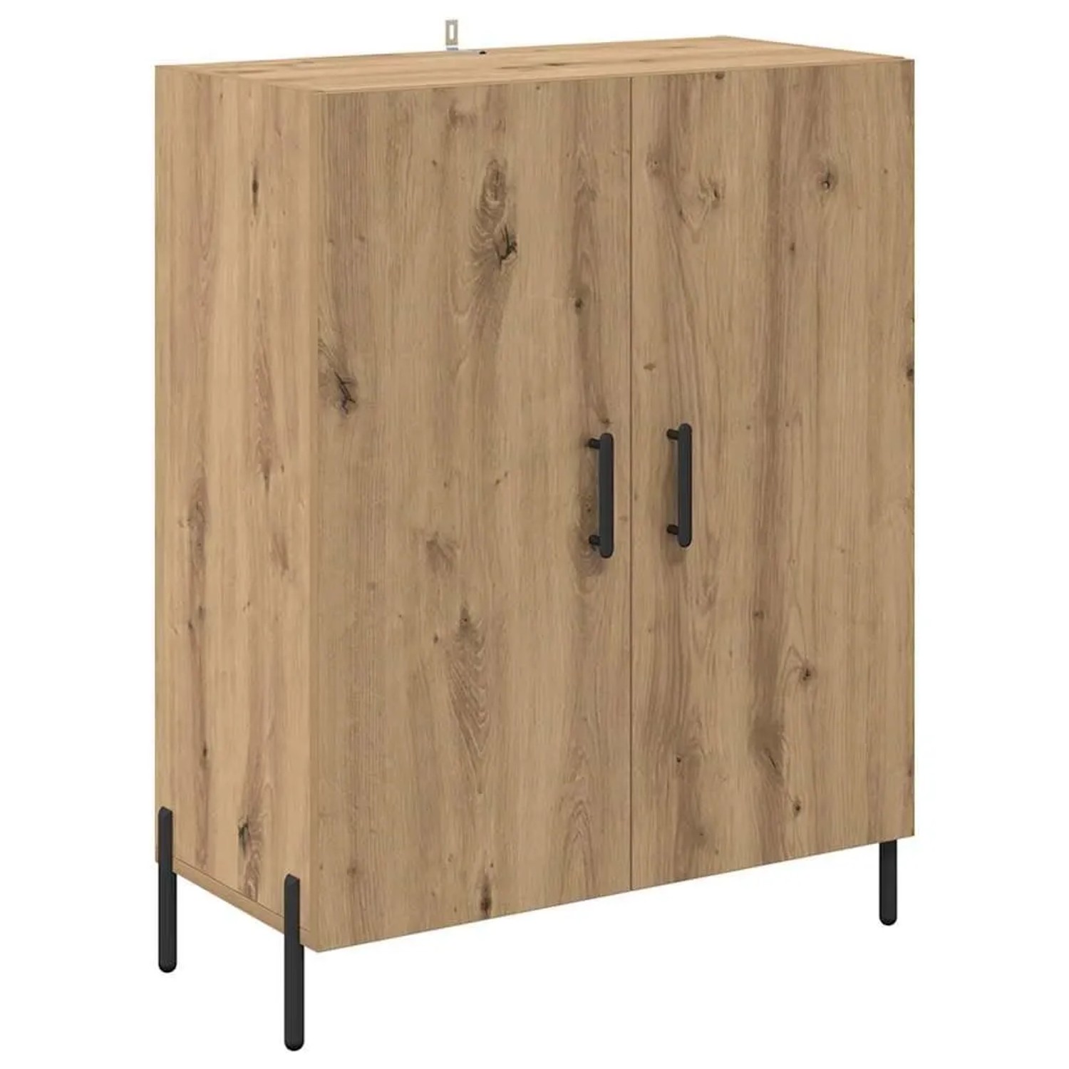 vidaXL Sideboard Artisan-Eiche 69,5 x 34 x 90 cm Holzwerkstoff 881475 günstig online kaufen