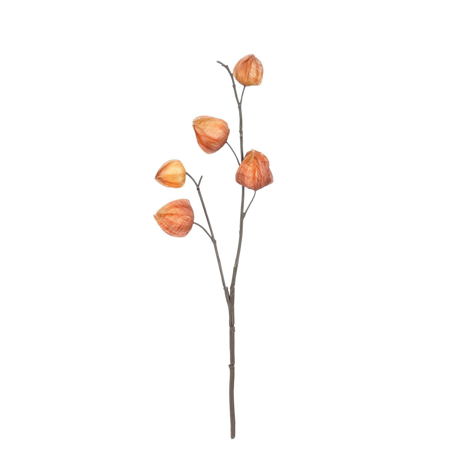 Mica Decorations Kunstblume Chinesische Laterne Braun 40 cm günstig online kaufen