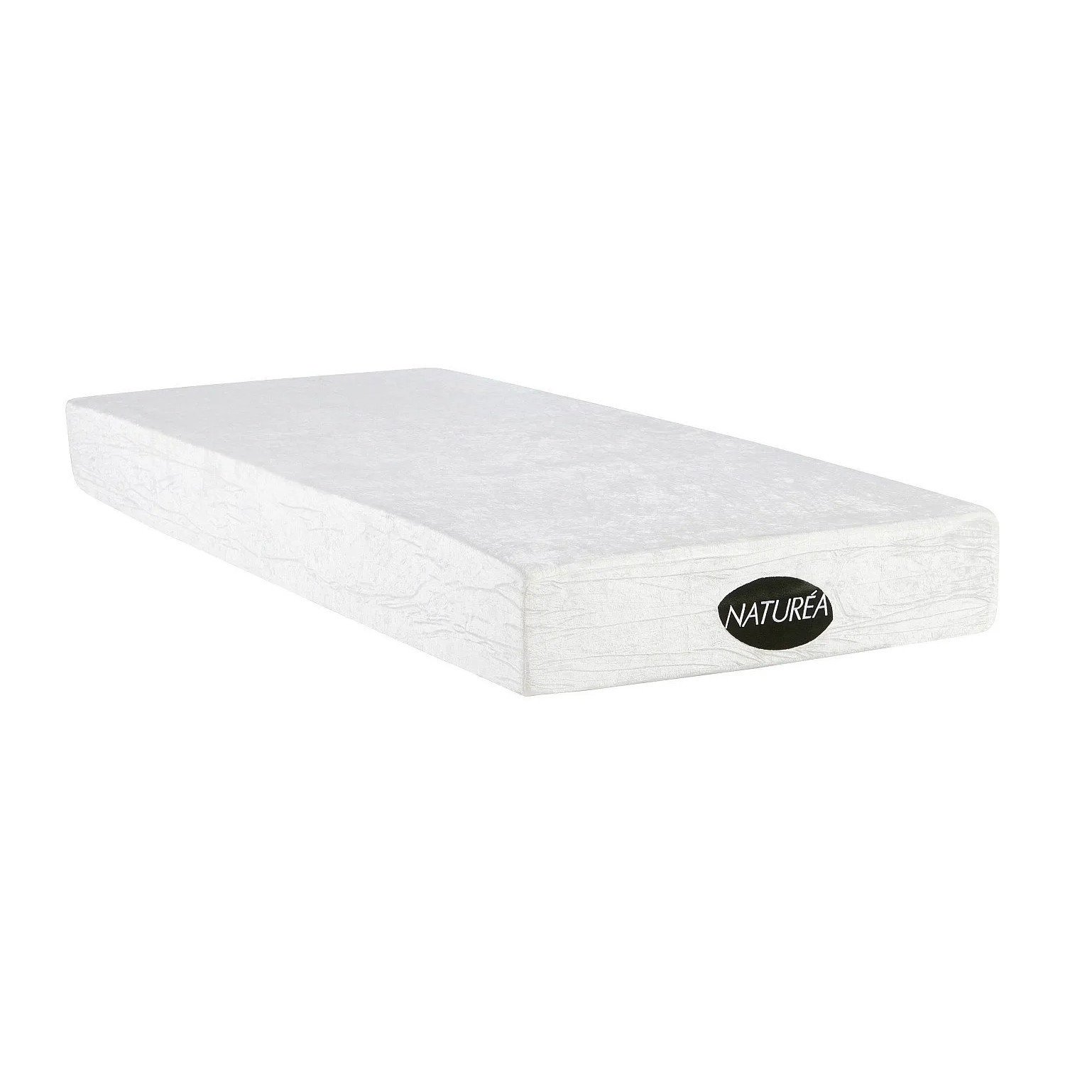 Vente-unique Standardmatratze Parure Weiß 200 cm