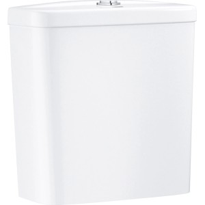 Grohe Aufsatz-Spülkasten Bau Keramik, Zulauf unten, weiß.