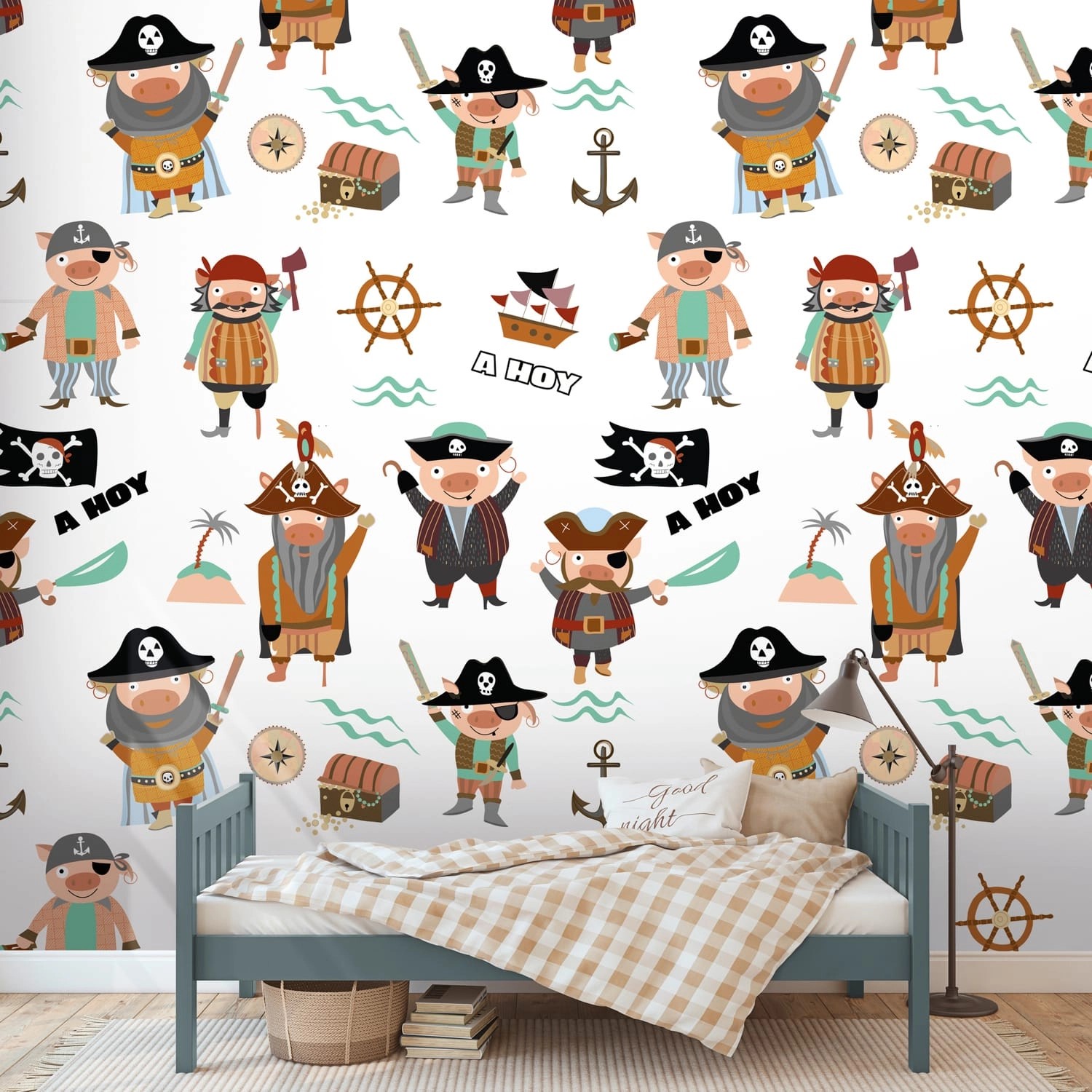PROFHOME 391911-GU Fototapete Kindertapete Creme Braun Schwarz 1,59 m x 2,8 günstig online kaufen