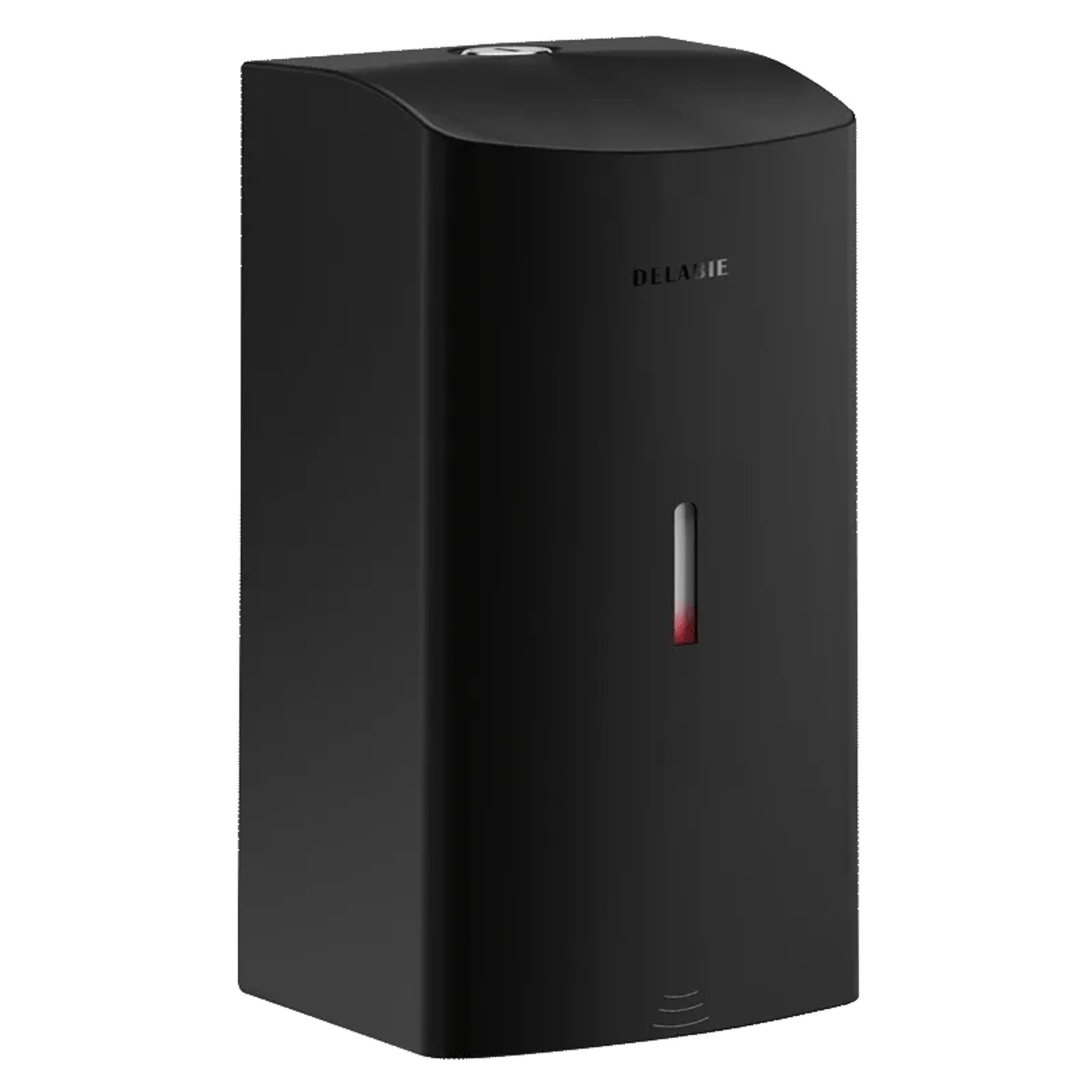 Delabie elektronischer Flüssigseifenspender 0,5, Edelstahl 1.4301 matt schwarz