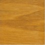 Holzfläche mit OBI Hybridlasur Premium in Kiefer-Optik.