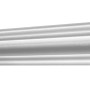 Decosa Zierprofil XZL07, 2 m Länge, für dekorative Wand- und Deckengestaltung.