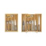 Relaxdays Besteckkasten Bambus MDF Natur Ausziehbar 5 cm x 28,5 cm x 33 cm 1,1 kg_3