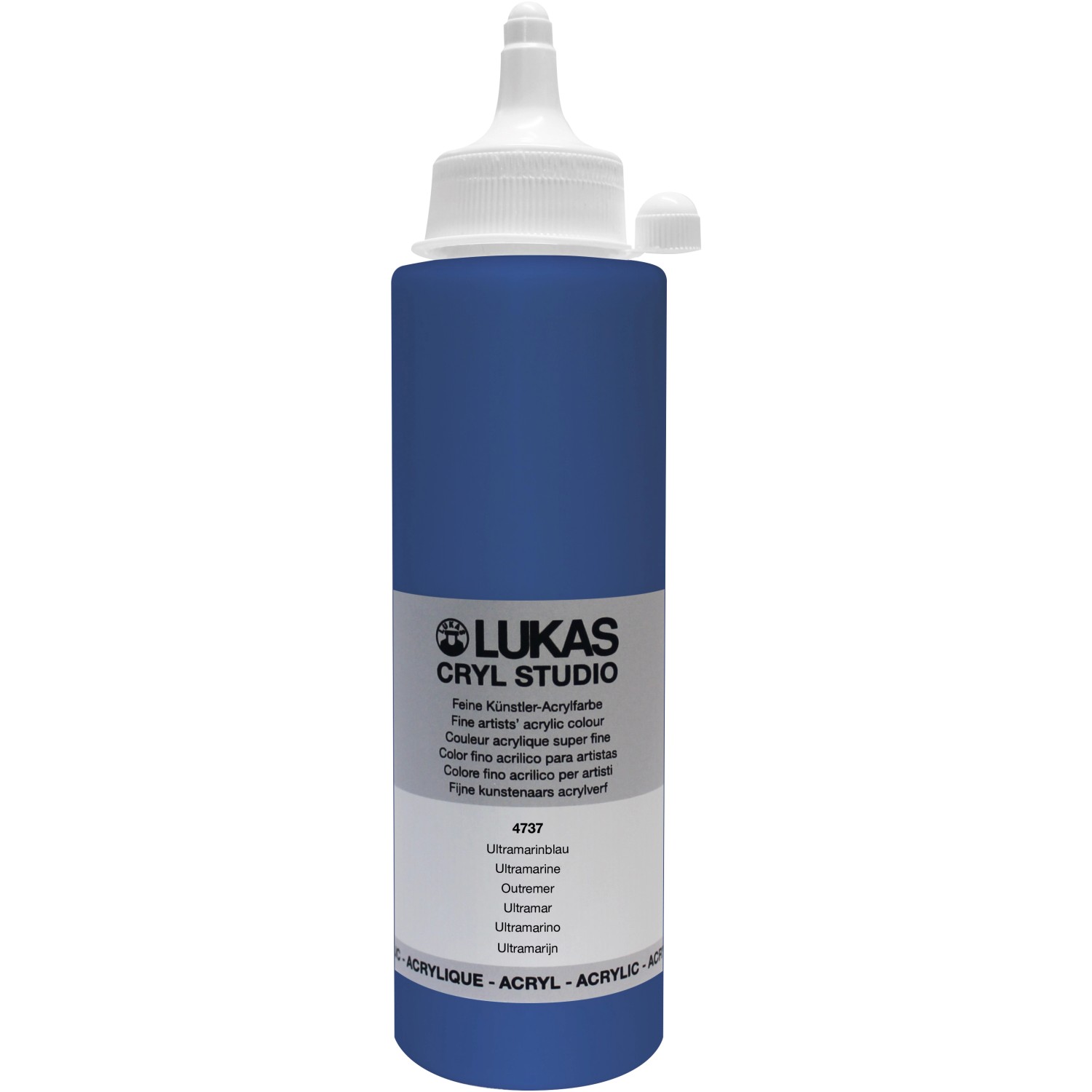 Lukas Cryl Studio Premium-Acrylfarbe 250 ml Ultramarinblau