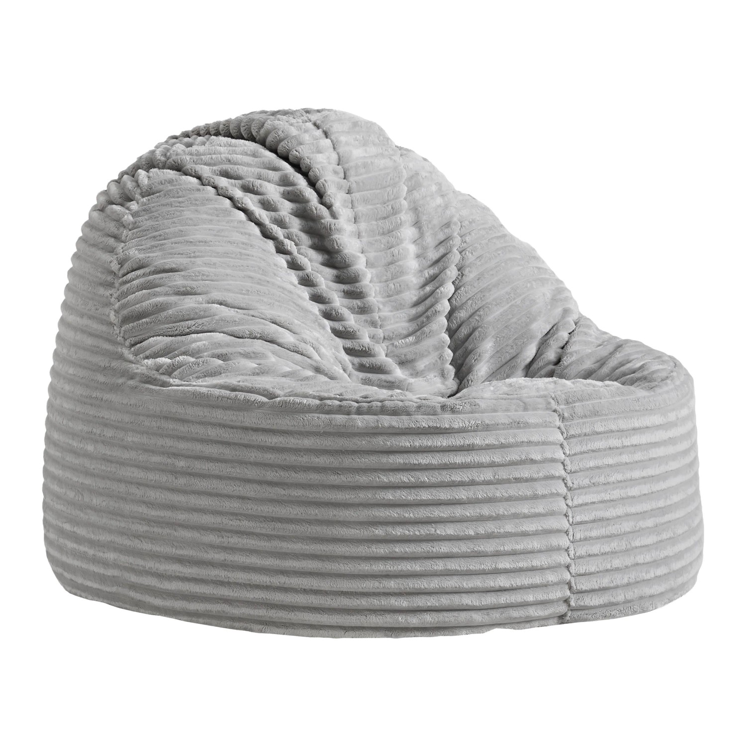 Mömax Sitzsack Verreto Hellgrau Cord