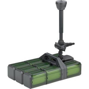 Eheim Teich Modul4000 Teichpumpe mit Filtermodulen und Wasserauslass für Teiche bis 4000 Liter.