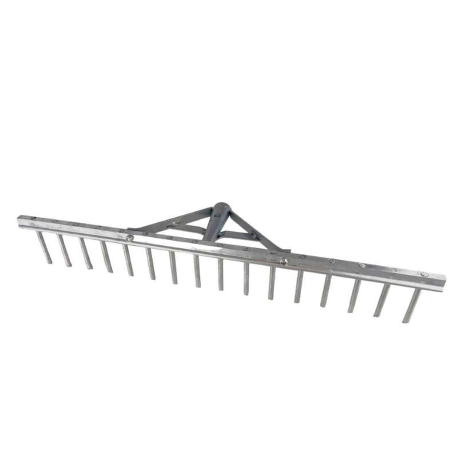 Galaflor Gartenrechen aus Aluminium mit 16 Zinken