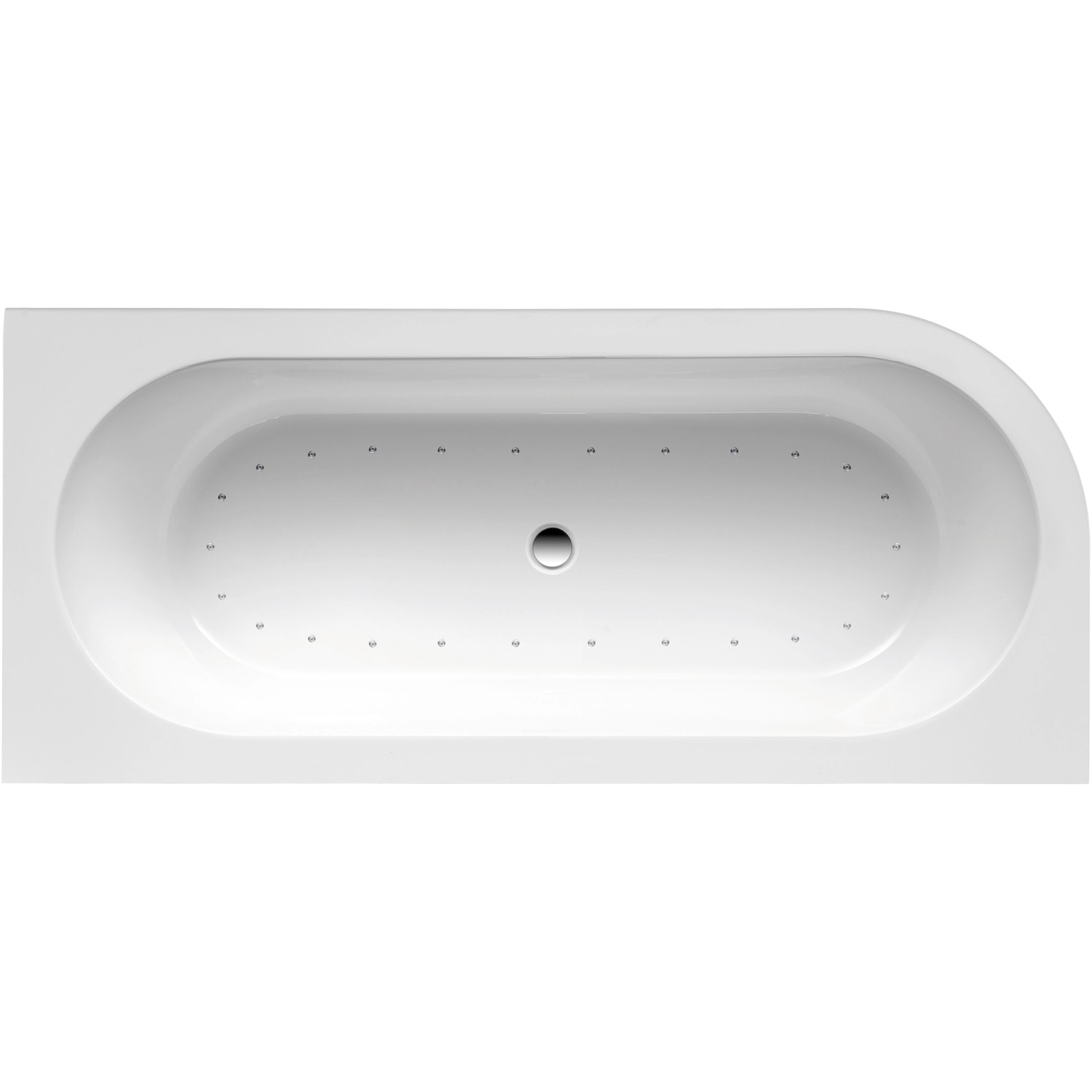 Ottofond Whirlpool Links Modena Corner Komfort-Silentsystem 178 cm x 78 cm günstig online kaufen