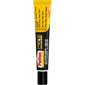 Pattex Multi Alleskleber, 20g Tube für universelle Anwendungen. Kleber für Holz, Glas, Metall uvm.