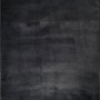 Floornovo Kurzflor Teppich, schwarz, 340x240 cm. Einfarbiger Teppich für Wohnräume.