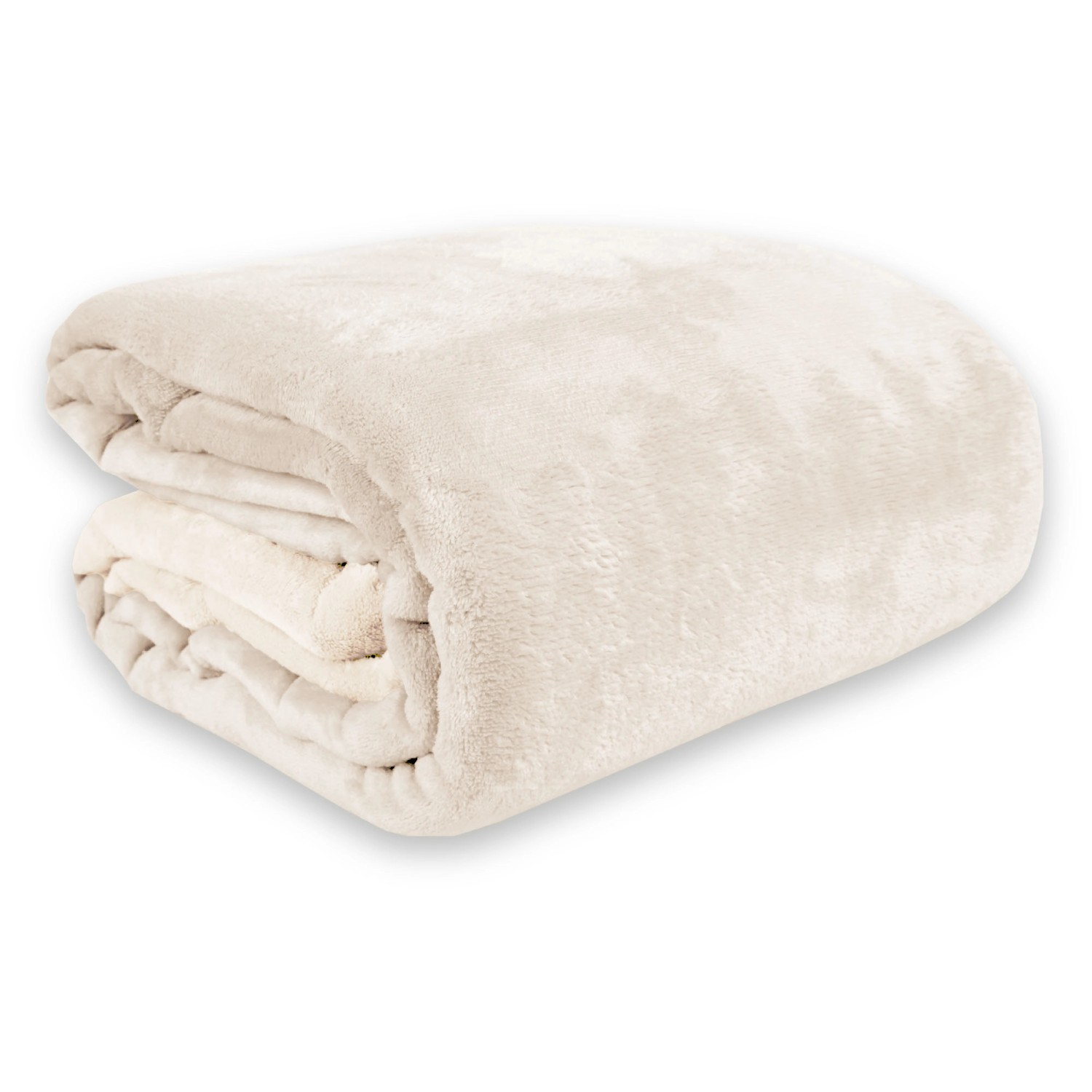 Bestlivings Kuscheldecke Teddy Fleece Sherpa Flanell 150 x 200 cm Creme günstig online kaufen