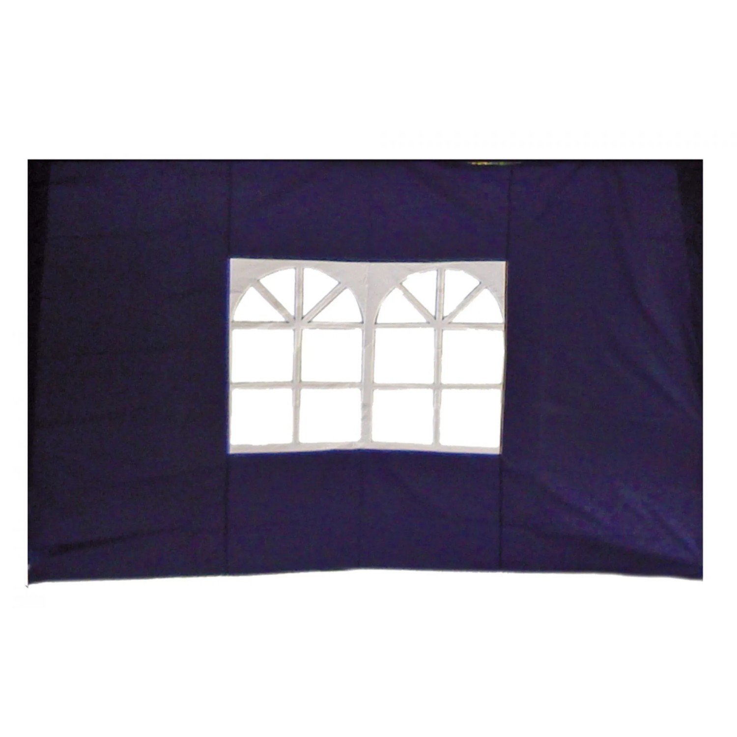 Lex 2er Set Seitenteile für Pavillon 3x3m Fenster  Seitenwand Faltpavillon Partyzelt Blau