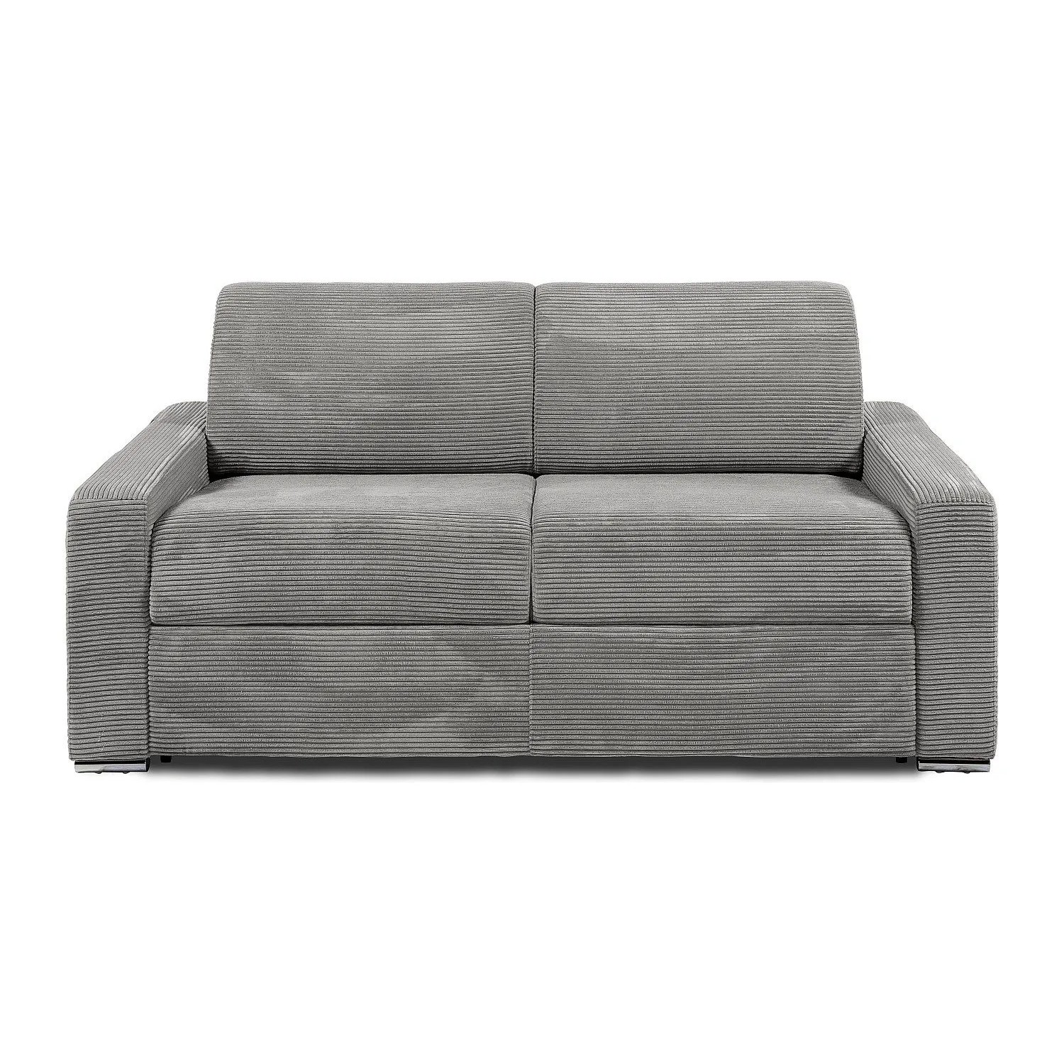 Vente-unique Schlafsofa Calito Hellgrau 194 cm