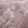 Nahaufnahme: Rosa Knuffelwuff Hundematte Timor Cord, 100x70cm. Weicher, gerippter Cordstoff.
