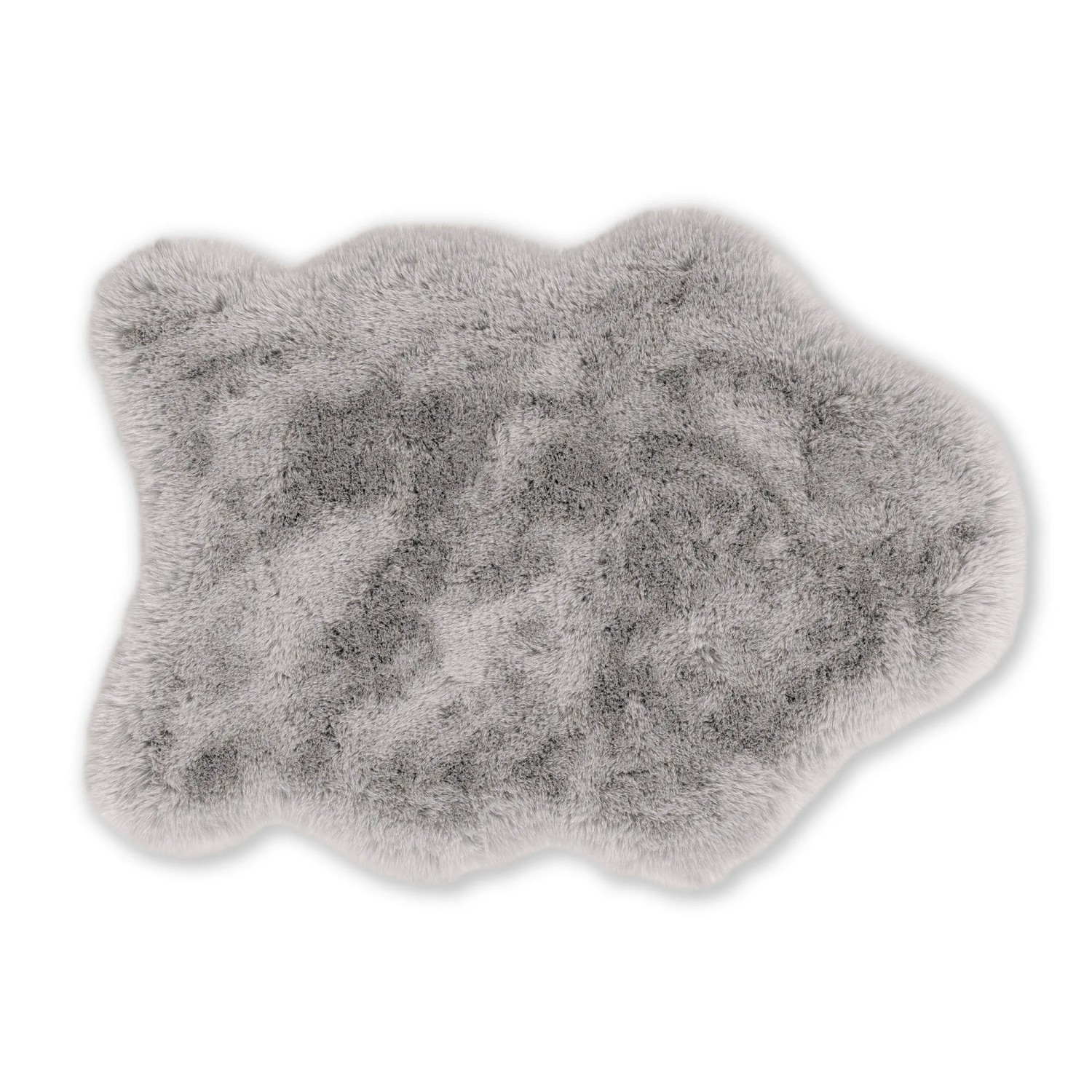 Schöner Wohnen Teppich Tender Deluxe 120 cm x 160 cm Silber