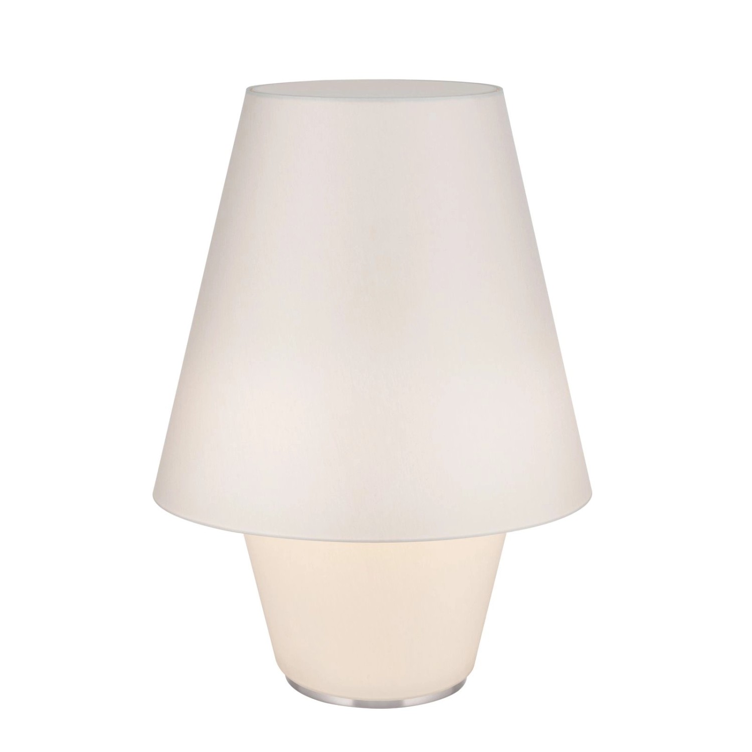 Orion Leuchten Tischleuchte Twins Medium 1 x E27 Creme günstig online kaufen
