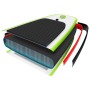vidaXL SUP-Board-Set Aufblasbar Grün und Weiß 92734_8