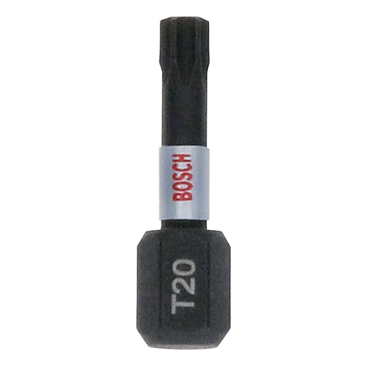 Bosch Impact Control Schrauberbit T20, 25mm, für hohe Drehmomente und lange Lebensdauer.