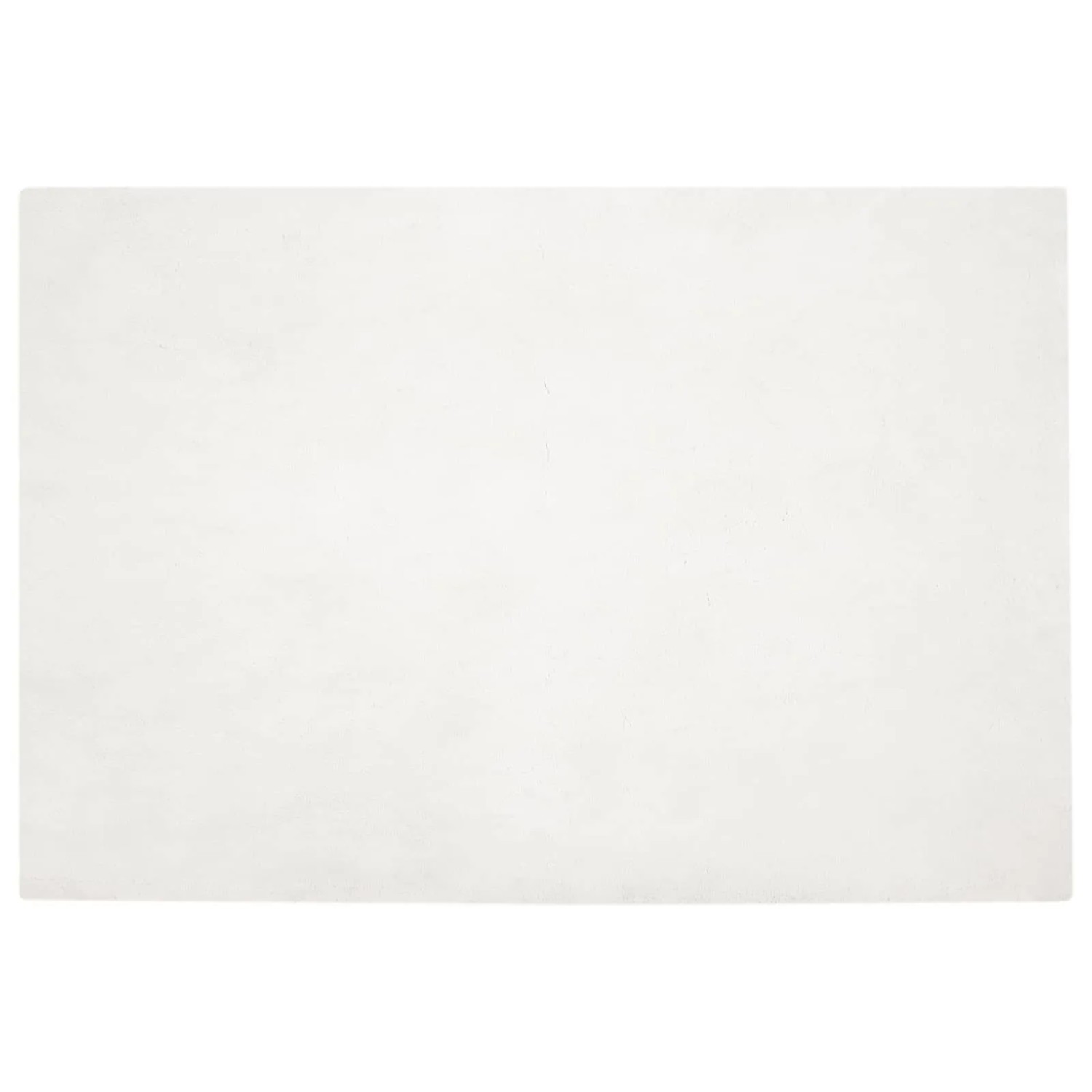 vidaXL Kunstfell Hasen Teppich Olite Creme 140 x 200 cm Polyester 42021659 günstig online kaufen