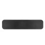 Schwarzes, flaches Wireless Charger Ladepad mit drei Ladezonen für induktives Laden.