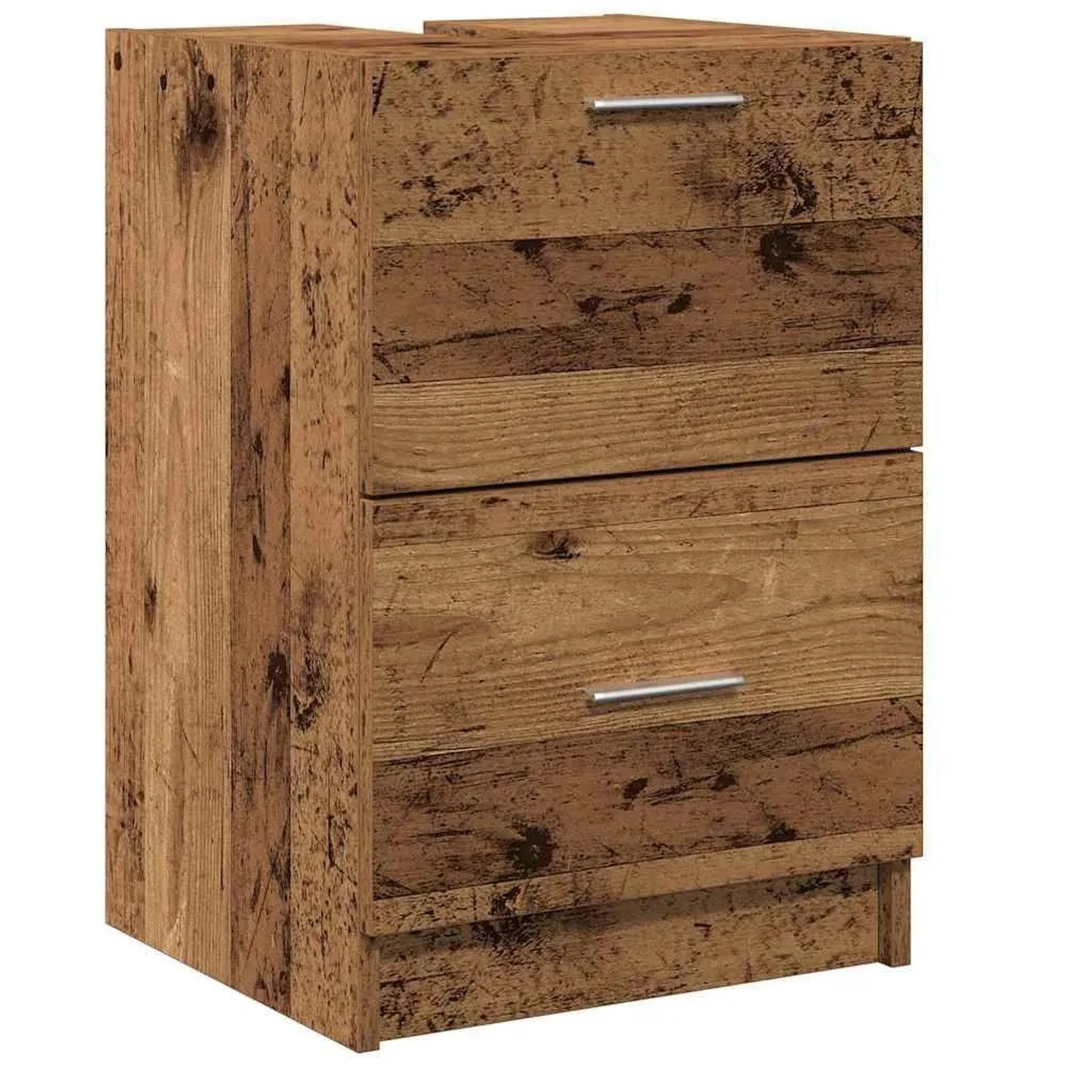vidaXL Badezimmerschrank mit Tür Altholz 40 x 37 x 59 cm Holzwerkstoff 8688 günstig online kaufen
