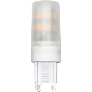 Lightme G9 LED-Leuchtmittel, 3,5 W, warmweiß, 350 lm, 5x1,6 cm (H x Ø).
