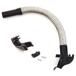 BW Ausgießer für Kraftstoffkanister mit Flexrohr, Halterung und Schrauben. Pannenhilfe für Benzinkanister.