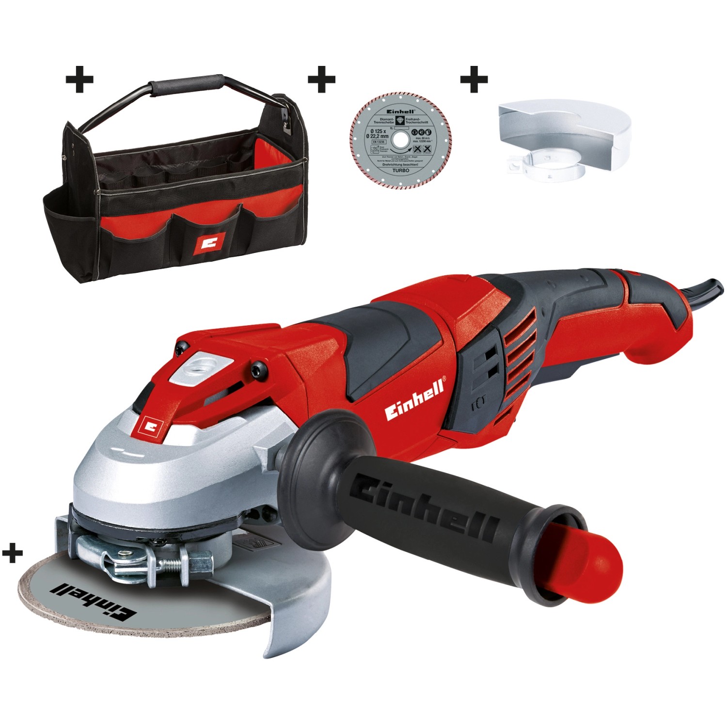 Einhell Winkelschleifer-Set TE-AG 125 CE Kit günstig online kaufen