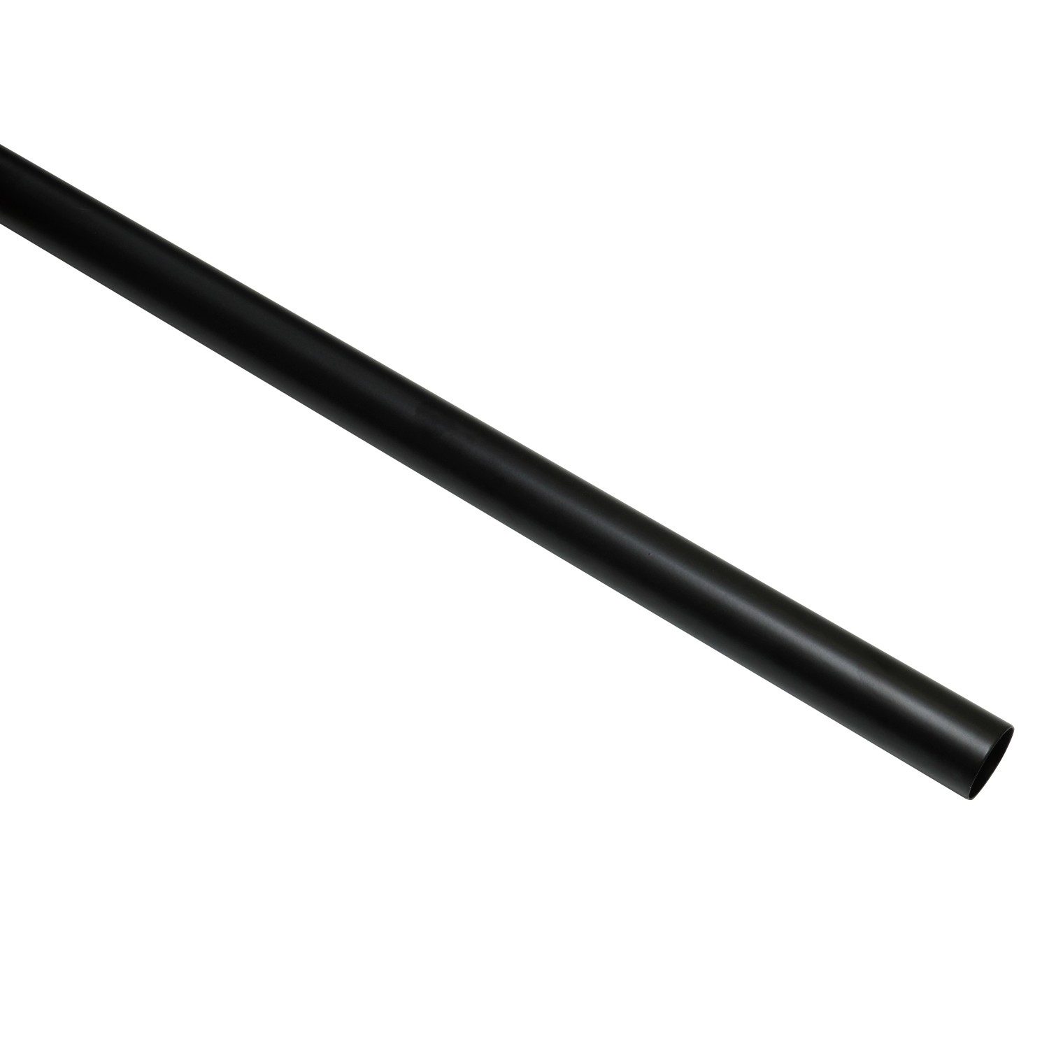 Gardinia Gardinenstange Denver Ø 25 mm 160 cm Schwarz Matt günstig online kaufen