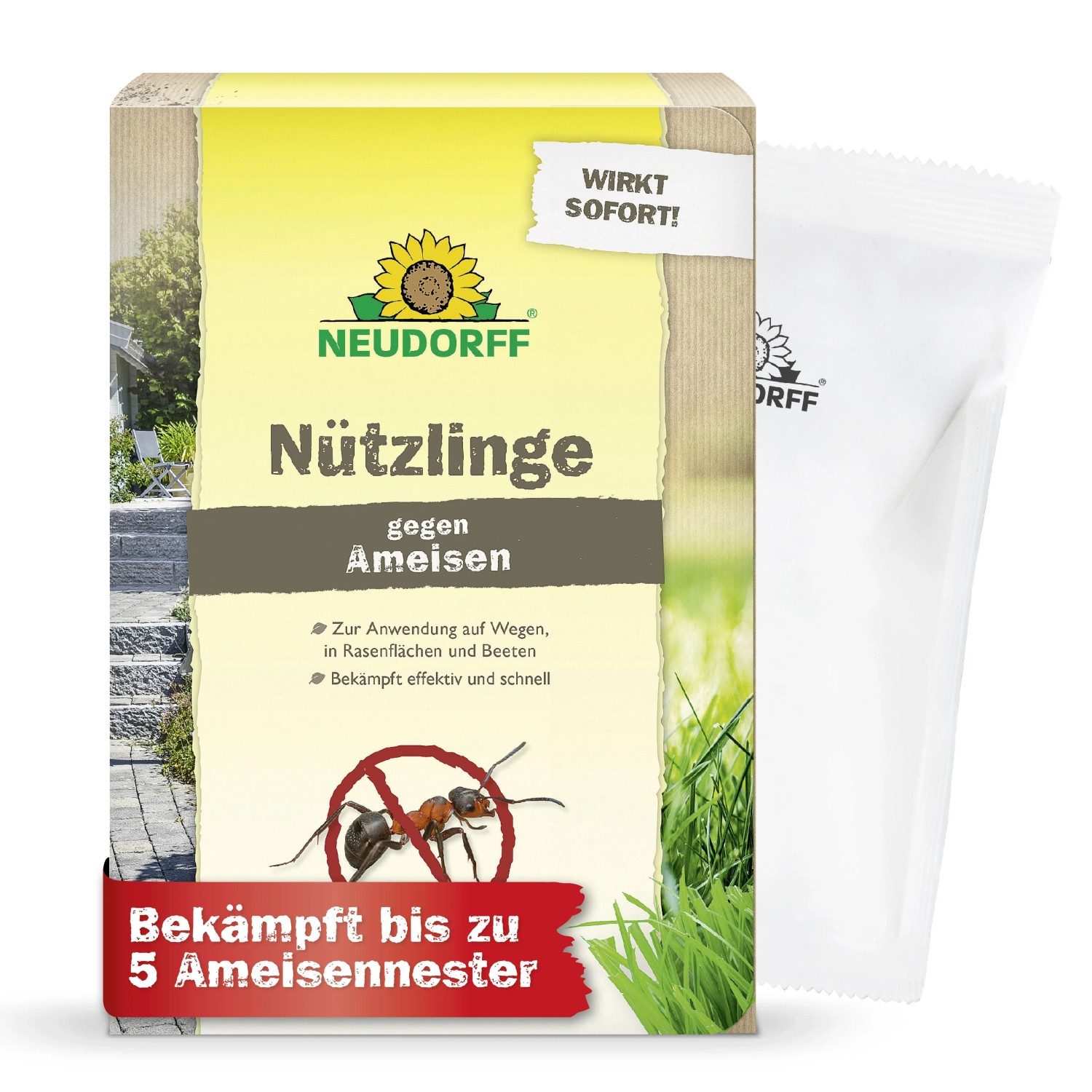 Neudorff Bestell-Karte Nützlinge Gegen Ameisen für 5 Ameisennester