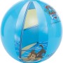 Happy People Paw Patrol Wasserball, Ø 29cm, mit Chase Motiv. Blauer Strandball für Kinder.