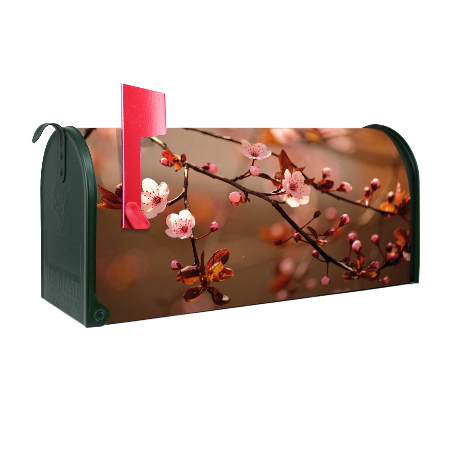 Banjado Amerikanischer Briefkasten Grün 48x22x16cm US Mailbox Letterbox Pos günstig online kaufen