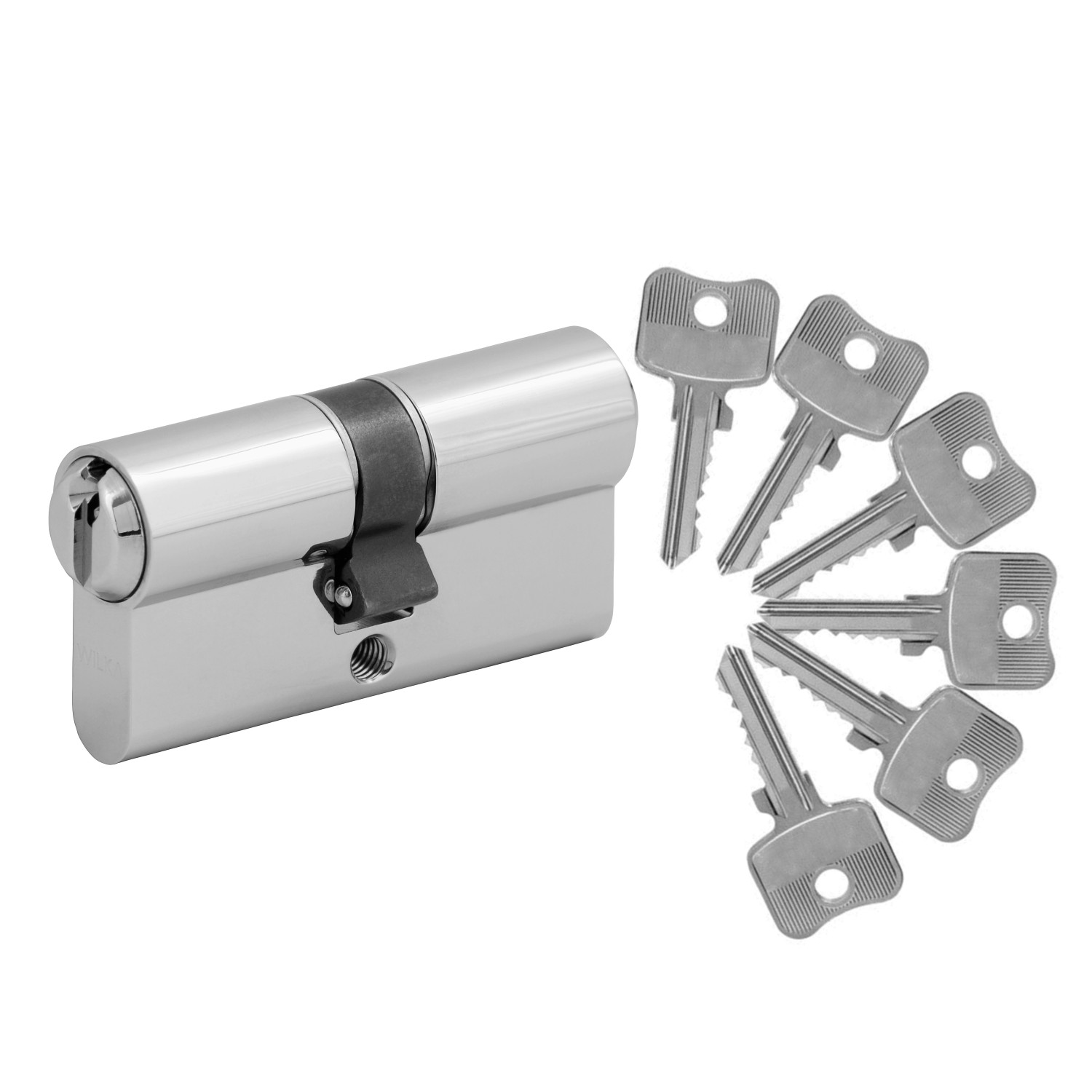 Stahl-Nebeneingangstür Schloss mit Schlüssel, Zylinder für Tür