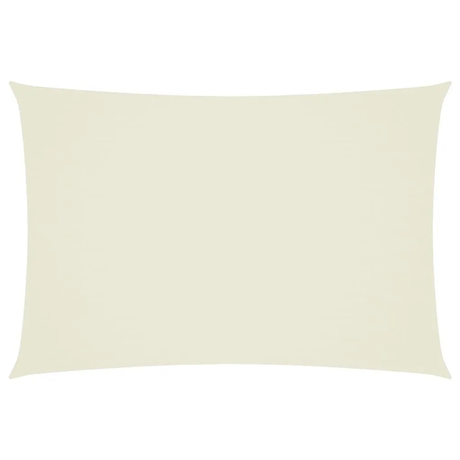 vidaXL Sonnensegel Oxford-Gewebe Rechteckig 3x5 m Creme 135212