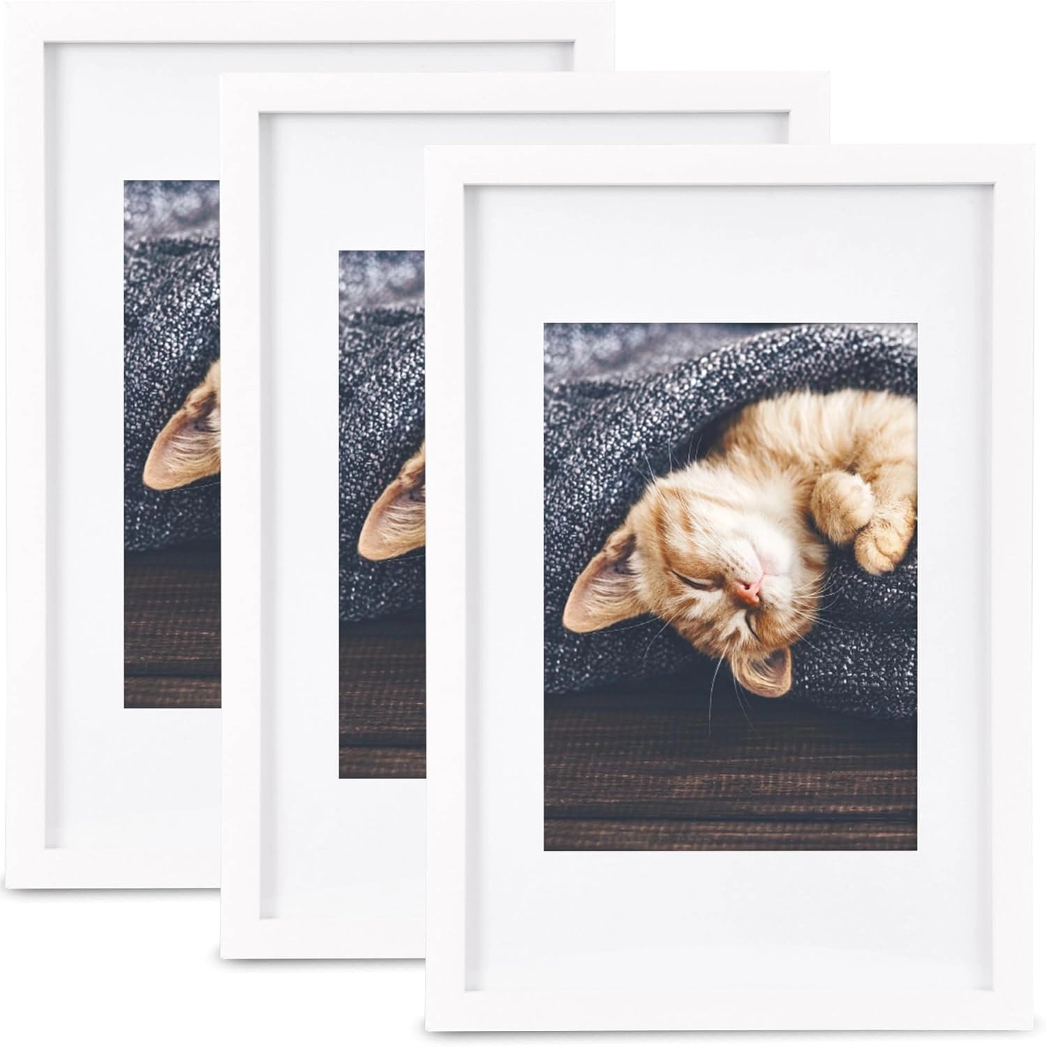 Bomoe Galeria Bilderrahmen 1 Bild 13x18cm Weiß 3tlg günstig online kaufen
