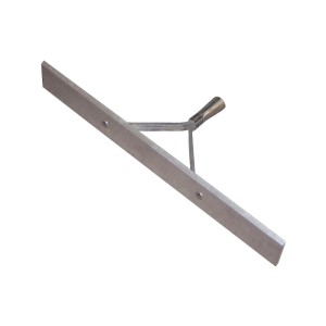 Stubai Teerschieber 700 mm aus Aluminium mit Strebe, zum Verteilen von Asphaltmaterialien.