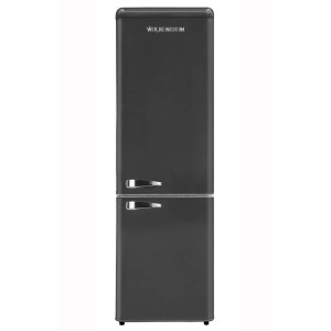 Wolkenstein Kühl-Gefrierkombination KG250.4RT B, Schwarz Matt, freistehend