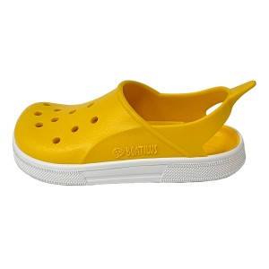 Gelber Blackfox Boatilus Kinderclog Cloggy Gr. 22/23 für Garten und Freizeit.