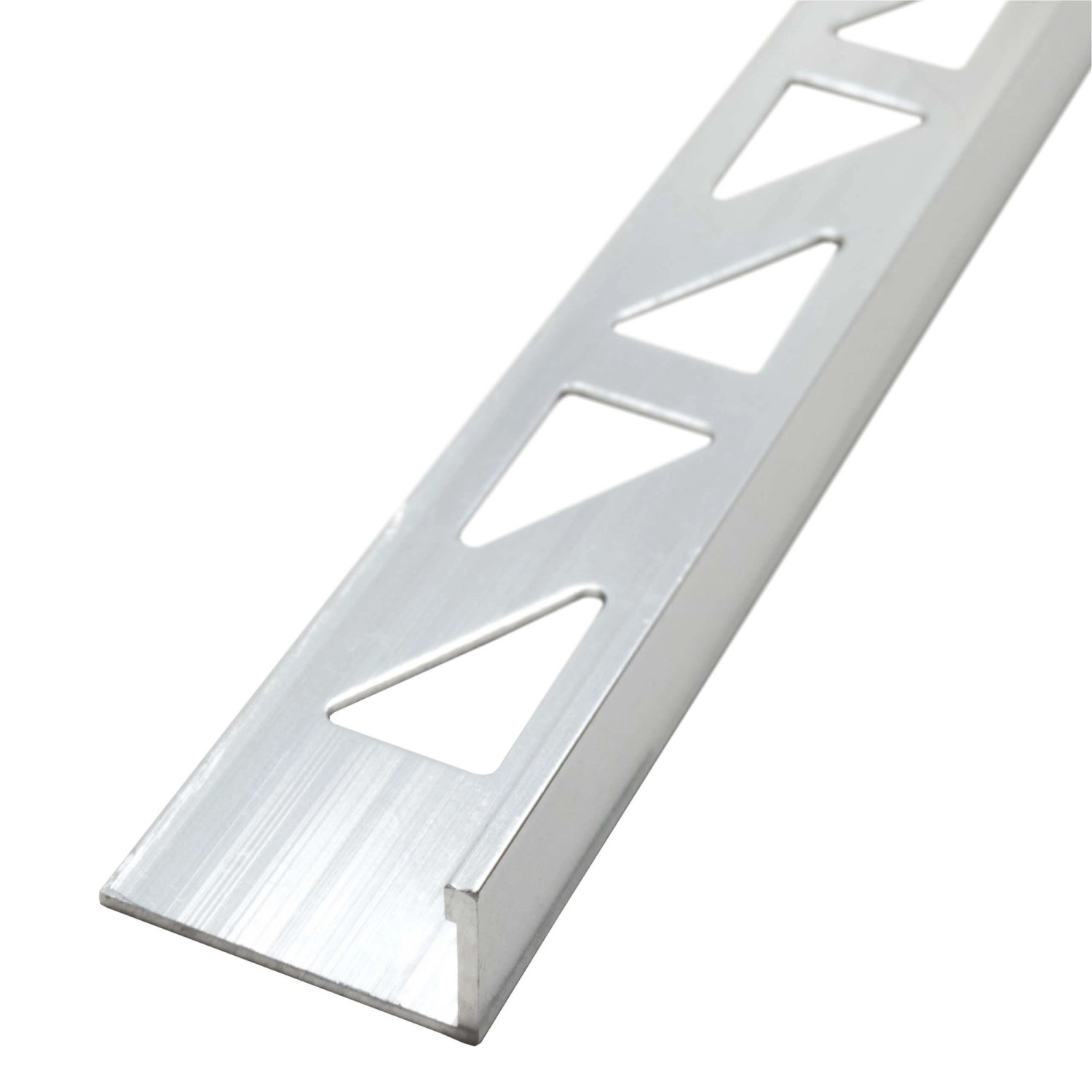 Dalsys Fliesenschiene Aluminium 2,5m x 8mm Winkelprofil Silber günstig online kaufen