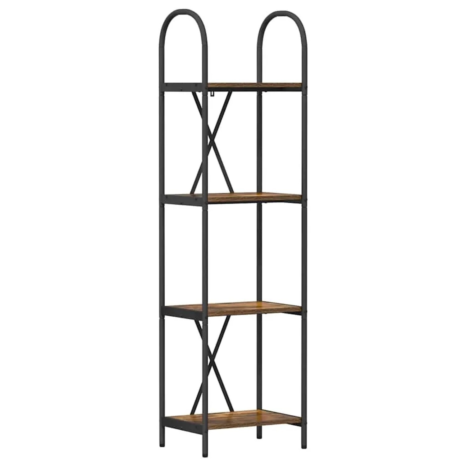 vidaXL Bücherregal Geräucherte Eiche 40 x 30 x 146 cm Holzwerkstoff 879931 günstig online kaufen