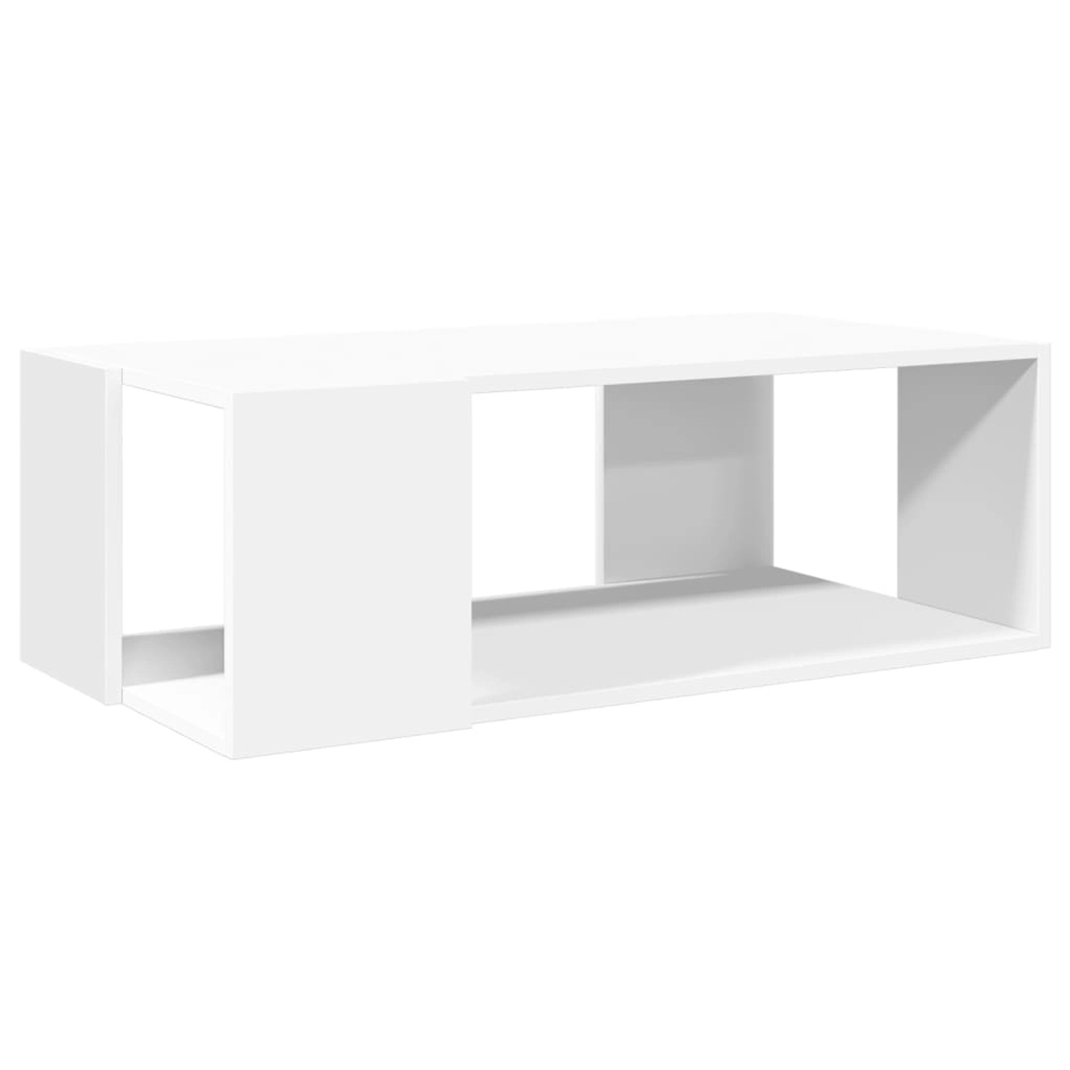 vidaXL Couchtisch Weiß 89,5x48x30 cm Holzwerkstoff 848150 günstig online kaufen