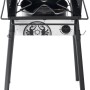 Petromax Gastisch ge45-s Einzelbrenner (45cm) für Gusseisen und Feuertöpfe.