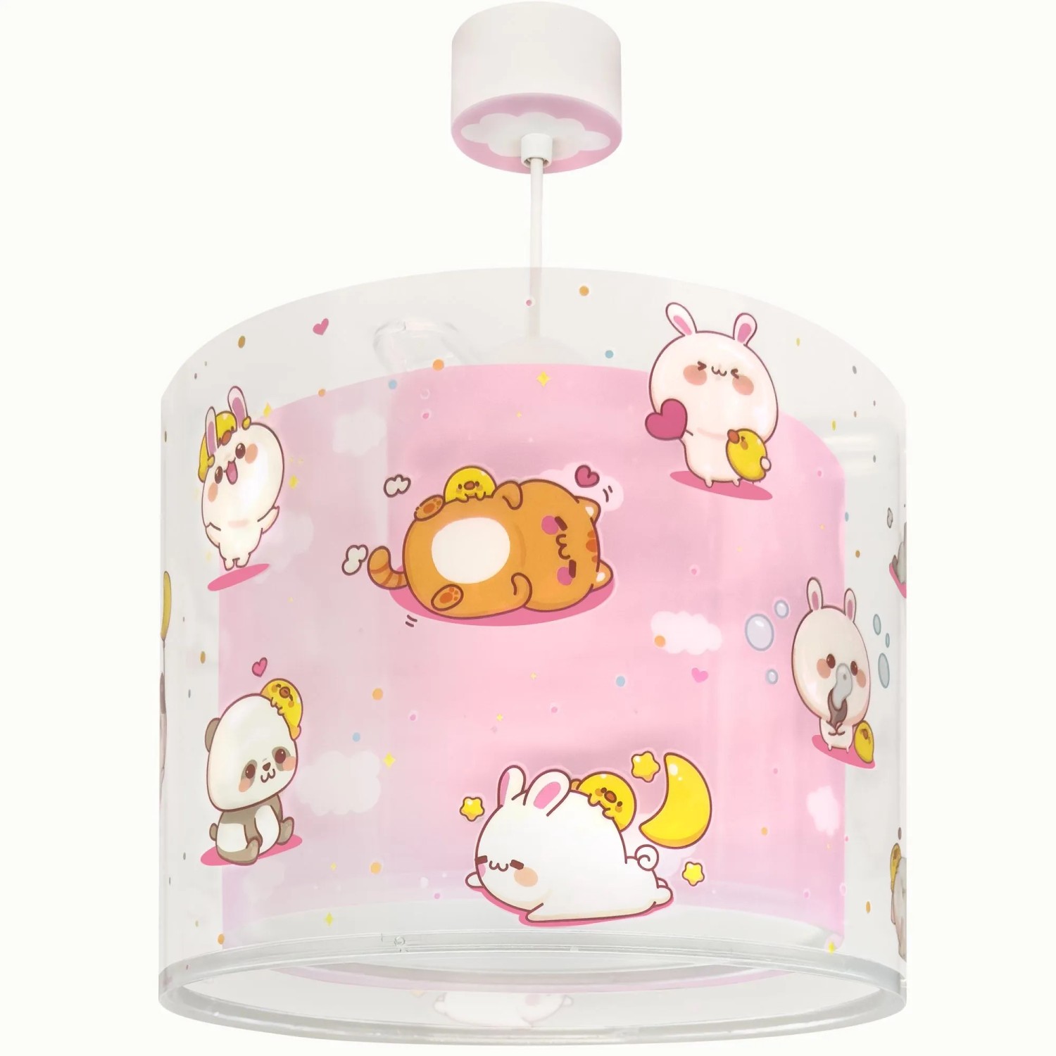 Dalber Deckenlampe für Kinder Kawaii Friends Rosa Tiere
