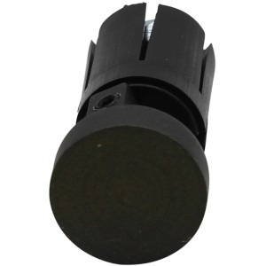 Mydeco Endstück Match Eisen-brush Ø 2 cm für Gardinenstange, Detailansicht.