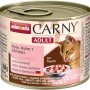 Animonda Carny Adult Katzen-Nassfutter Pute, Huhn & Shrimps, 200g Dose.