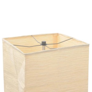 vidaXL Standleuchte mit Stahlständer 135 cm Beige 60261